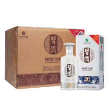 再降价、XIJIU/习酒 银质第三代 53° 酱香型 500ml 6瓶587.1元（需领券）