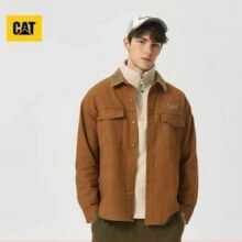 CAT 卡特彼勒 男士纯棉山系印花美式休闲夹克外套229.75元包邮