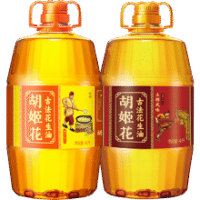 20点：胡姬花 古法花生油8L组合（土榨风味4L+古法花生油4L） 压榨一级 4L*2桶189.8元