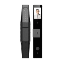 VOC智能门锁掌静脉人脸识别猫眼密码锁实时视频指纹电子锁T10Plus+