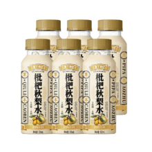 豆丁日记 秋梨枇杷水 350ml*6瓶10.82元