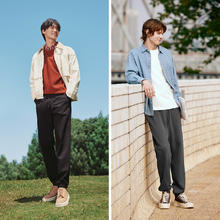 Semir 森马 休闲裤男早春时尚男09印花九分裤