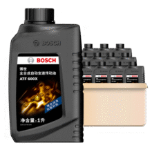 博世（BOSCH）变速箱油自动波箱油ATF600X适配别克福特雪佛兰大众丰田马自达12L896元 (送赠品)