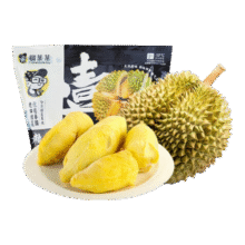 榴某某 泰国A级金枕榴莲肉 900g79元（需领券）