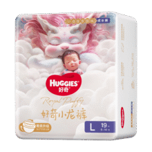 HUGGIES/好奇 小龙裤 L码 拉拉裤 19片23.66元