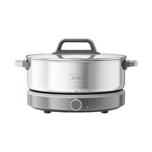 值选：美的 MC-HGS30G1 多功能料理锅 6.5L券后194.69元
