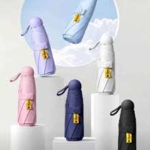 防风遮阳伞防晒太阳伞折叠两用全自动 升级UV（多色可选）7.99元（需领券）