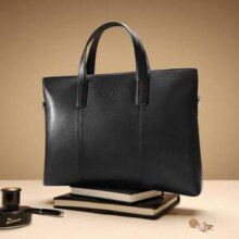 Samsonite 新秀丽 CATER系列 13英寸头层牛皮电脑包公文包 TK9*09001新低686.95元包邮