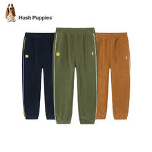 Hush Puppies 暇步士 男女童双摇粒绒长裤券后64元