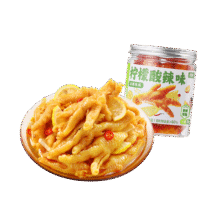 王小卤杨幂推荐去骨凤爪 酸辣鸡爪 柠檬酸辣味500g【现做现发】源头直发49.9元 (满49减15,券后省20,月销7000+)