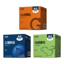 美诺001超薄避孕套持久套组：持久+颗粒+螺纹（共30只）5.99元（需领券）