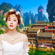 美团 张家界国家森林公园+大峡谷+天门山+芙蓉镇+凤凰古城+长沙纯玩5日游【苗服体验，24小时接送】原价4555元 现价1888元，未用可随时退过期退！