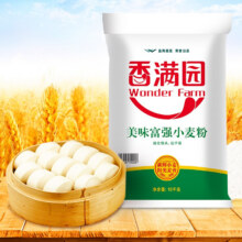 香满园家用中筋面粉小麦粉10kg22.65元（返2元卡后）