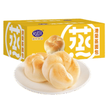 港荣红豆面包手撕整箱早餐食品休闲零食小吃点心办公室小吃抗饿糕点 红豆卷面包450g*2 面包36.8元 (每满300减50,券后省23)