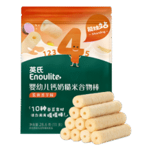 英氏（Engnice）婴幼儿谷物棒蛋黄香芋味 婴儿零食米饼非油炸宝宝零食28.6g38.21元（合12.74元/件）
