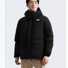 366g高充绒，The North Face 北面 Puffy 男女700蓬鹅绒防泼水防风连帽羽绒服 81SF