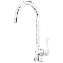 摩恩（MOEN）厨房单冷水龙头家用净铅主体铜镀铬柔和出水龙头GN60502244元 (券后省0.98)