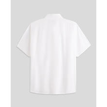 Abercrombie & Fitch 经典小麋鹿图案男装25夏季美式牛津纺外搭短袖衬衫125券后139.36元