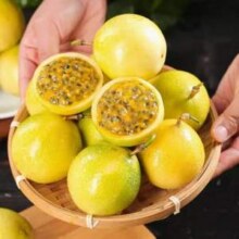 淘宝买菜 广西黄金百香果 钦蜜9号 净重2.5斤 单果40g+