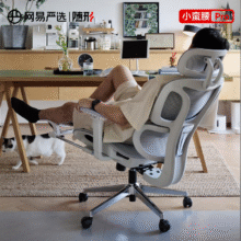 8日0点：网易严选小蛮腰S9Pro+人体工学椅家用办公室椅子电竞椅电脑椅久坐554.15元