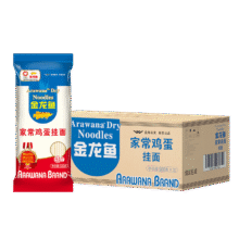 金龙鱼 面条挂面 鸡蛋面 家常鸡蛋挂面 500g*20 整箱装69.72元（需领券，合34.86元/件）