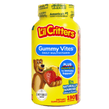 L'il Critters 丽贵 儿童复合维生素小熊软糖 190粒*2件+凑单164元（需凑单，主商品合82元/件）