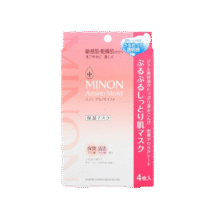 蜜浓（MINON）氨基酸滋润 22ml*4片锁水修护敏感肌适用女生生日礼物65元 (券后省30)