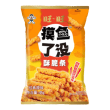 旺旺 “摸鱼”了没 原味 45g 休闲膨化食品饼干糕点零食2.6元（plus包邮）
