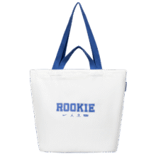 ROOKIE 男女童夏单肩包2025新款儿童大容量手提包 米白/正蓝 F【45*13*35cm 约21L】79.2元 (券后省0.8)