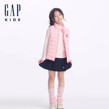 Gap 盖璞 男女童立领羽绒马甲儿童背心 642588