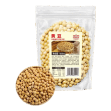 黄豆 1斤（500g*1袋）1.9元