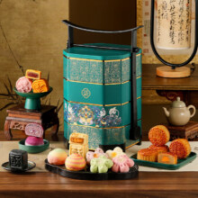 PLUS：皇家尚食局 高档中秋节月饼礼盒黑松露火腿 1123g37.05元（京东试用）
