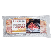 福瑞斯 特级欧式五花培根400g（200g*2）19.9元（需领券）
