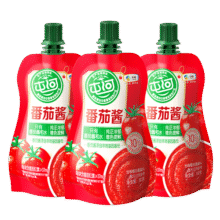 屯河新疆内蒙番茄酱小包100g零添加剂西红柿酱挤挤装便携使用袋装   100g*3袋10.9元 (券后省20)