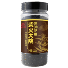 柴火大院 罐装熟黑芝麻 早餐谷物杂粮炒芝麻干吃零食即食 黑芝麻200g*225元