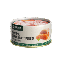 网易天成严选猫咪零食大口肉罐头3.7元