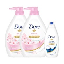 Dove 多芬 樱花甜香沐浴套装 2190g47.4元（需领券）