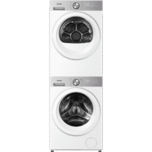 预售：toshiba/东芝 洗烘套装 10kg 玉兔2.0 DG-10T18B+DH-10T18B5693.6元（需付定金，返200元京豆后）