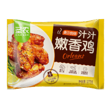 圣农汁汁嫩香鸡275g冷冻炸鸡伴翅奥尔良味空气炸锅食材生鲜