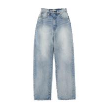 moussy【明星同款】秋季高腰减垮直筒水洗牛仔裤010HAS11-2391 110蓝色 XS 10024878元 (券后省320)