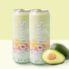 美团 新加坡斯味洛·鲜奶茶 【国庆双杯特惠】双杯牛油果甘露套餐兑换券·1张单杯仅9.5元！原价40.9元，现价19元