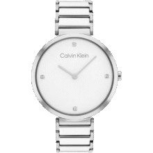 2日20点：Calvin Klein 凯文克莱 CK手表简约款时尚石英女表女神节礼物女25200137425元 包邮 （限时28小时5折）
