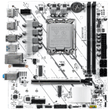 精粤H610M主板CPU套装台式电脑游戏ARGB/WIFI主板CPU 酷睿I3 12100F/12400F/13400F/13100F板U LGA1700 精粤H610M D PLUS主板309元（需领券）