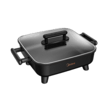 美的（Midea）电火锅 电炒锅家用多功能电锅煎烤涮一体电热电煮锅6L 火锅锅不粘烤鱼锅 国家补贴 6L 【加深平底锅】DY3030Easy10198.1元 (券后省0.9)