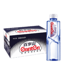 百岁山 天然 矿泉水 瓶装 348ml 24瓶25.1元（需领券）