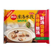 思念猪肉荠菜大馅水饺2kg约100只 早餐速冻饺子生鲜速食煎饺蒸饺91.12元（合15.19元/件）