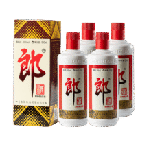 LANGJIU/郎酒 酒普郎 53° 酱香型 500ml 4瓶 +凑单650.5元