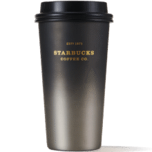 20:00开始:星巴克（Starbucks）流金款推盖不锈钢桌面杯430ml保温保冷水杯生日礼物92.5元