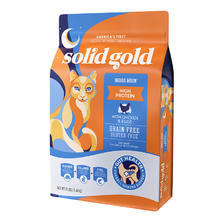 solid gold 素力高 金素鸡猫粮12磅*2+胶囊鱼油50g*1（加赠pidan猫砂9.6kg）券后480.29元