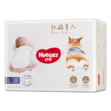好奇（Huggies）软萌星人柯基裤拉拉裤L32片(9-14kg)45.9元 (月销4000+)